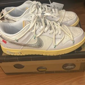 Off White x Dunk Low ‘Lot 01 of 50’ Size 10 Used
